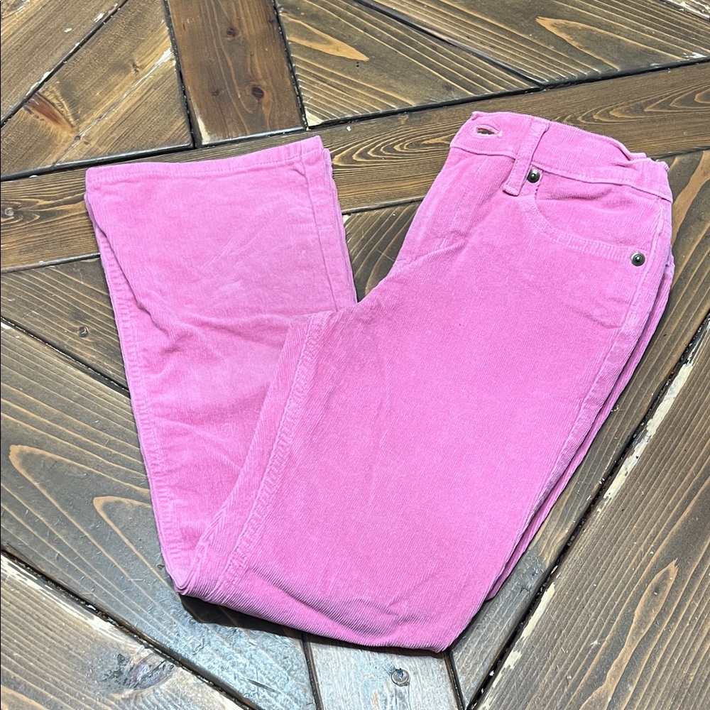 Crewcuts Pink Flare Leg Girls Corduroy Pants